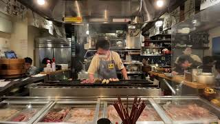 Local yakitori restaurant in Tokyo