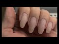 manutenção das unhas de gel. manicure russa. alinhamento de lamina.