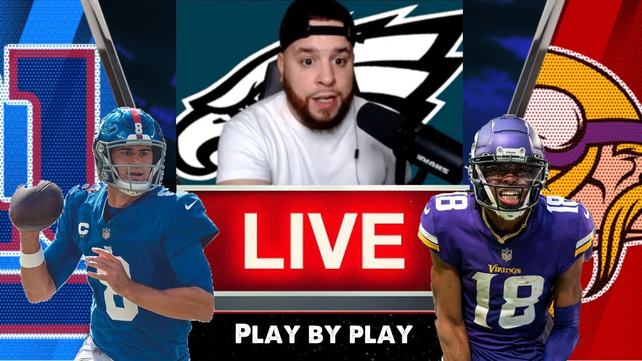 New York Giants Vs Minnesota Vikings Live Play By Play & Reactions ...