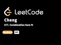 LeetCode 377. Combination Sum IV