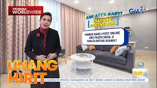 #AskAttyGaby— Usapang pagtataksil | Unang Hirit