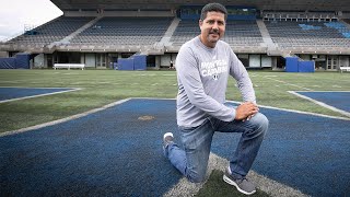 New Carabins football assistant coach Anthony Calvillo