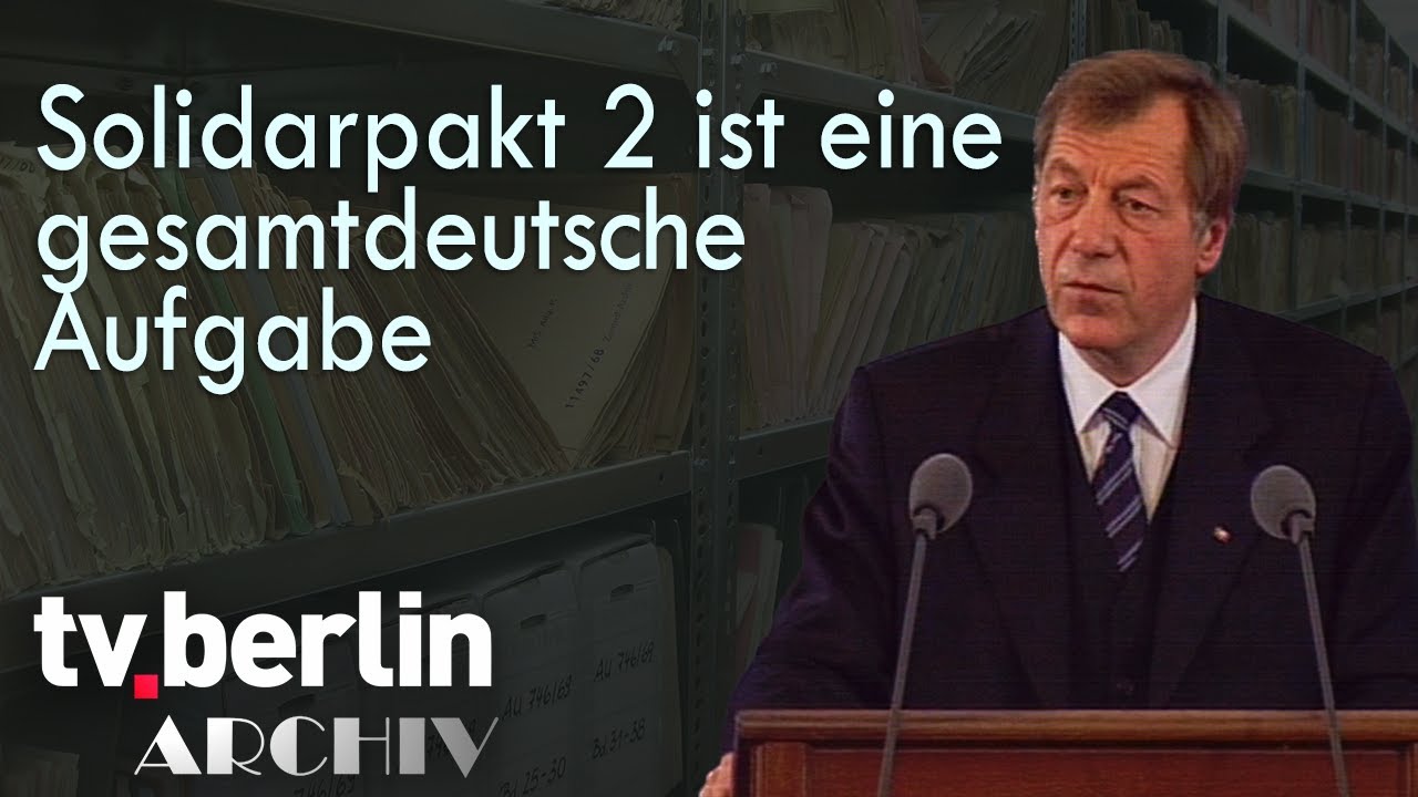 Solidarpakt 2 Ist Eine Gesamtdeutsche Aufgabe - YouTube