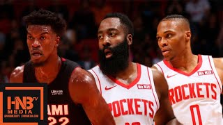 Houston Rockets vs Miami Heat - Full Game Highlights | November 3, 2019-20 NBA Season