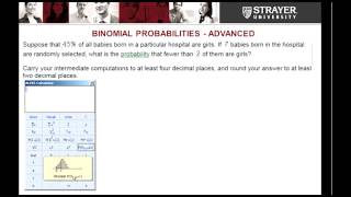 5 Binomial Probabilities Advanced