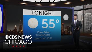 Clear skies, comfortable in Chicago Monday night