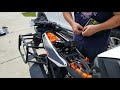 MOTOBATT MHTZ14S Hybrid Battery Install into KTM 1190 Adventure R