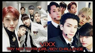 VIXX TRY NOT TO FANGIRL CHALLENGE!