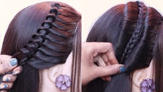 Very Easy Hairstyle - New hairstyle |Simple Open Hairstyle | Hairstyle for girls | hairstyle