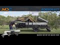 Quick Setup: MDC ROBSON XTT Camper Trailer