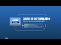 COVID-19 Information for Athletics Healthcare Providers