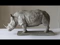 How to make concrete rhino sculpture _ tutorial by thePeterZaytsev _ part 2