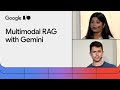 How to build Multimodal Retrieval-Augmented Generation (RAG) with Gemini