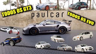 Todos os GT3, Todos os EVO e um RS para mim!!!