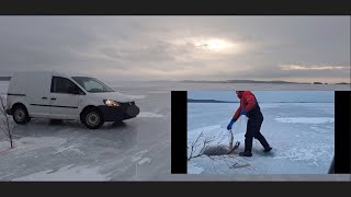 Talviverkoilla Pielisellä 5.2.25. kalloo nii mahottomasti!