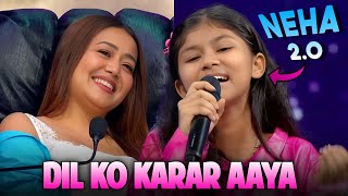 Dil Ko Karar Aaya: Neha Kakkar 2.O | She Sang Exactly Like Neha Haisal Rai Superstar Singer 3