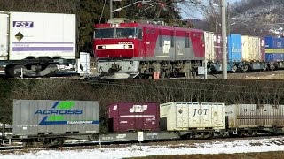 EH500-61 貨物列車 3054レ (Colorful Container)