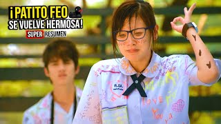 🔥PATITO FEO SE VUELVE HERMOSA Y POPULAR PARA ENAMORAR AL CHICO GUAPO DE SU ESCUELA | Super Resumen