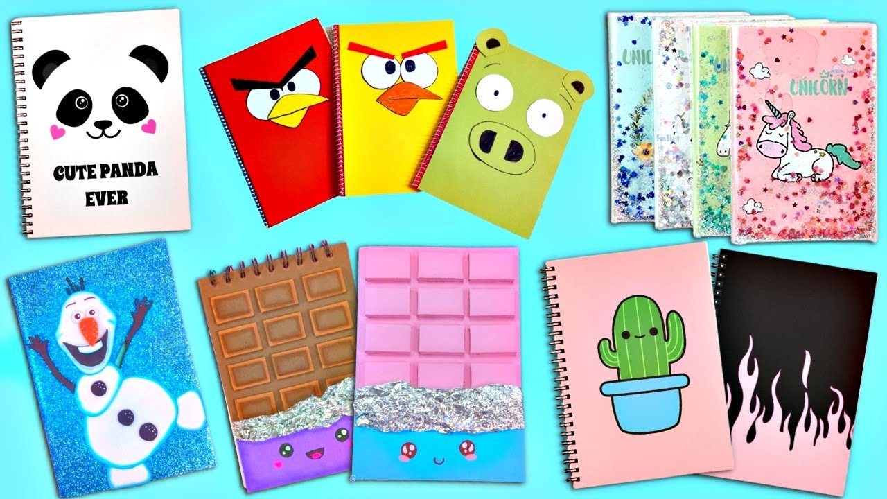 Cute Notebook Cover Ideas