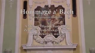 Bartók Miskolc-Hommage á Bach. Városi zongorás találkozó. Rövid változat.