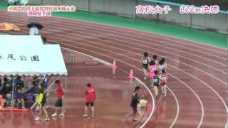 高校総体福岡県予選　陸上 女子800m決勝／2011年