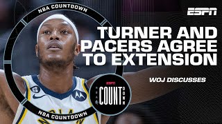 Woj explains why Myles Turner agreed to extension with Pacers | NBA Countdown