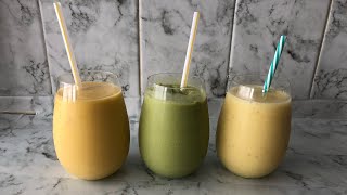 3 nooc cabitaan 5 daqiiqo kusameeso | make 3 different smoothies in 5 minutes