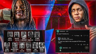 The Life Of Bloodhound Lil Jeff vs King Von😱