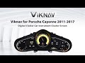 Viknav for Porsche Cayenne 2011-2017-Display : Digital Cluster Car Instrument Cluster Screen