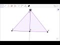 Alternate Way to Construct an Isosceles Triangle