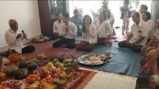 Small housewarming ceremony(កម្មវិធីឡើងផ្ទះលក្ខណៈគ្រួសារ)😻😍👍