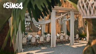 Sunstone Tides Wedding Venue ♥ The Sims 4: Speed Build // CC