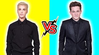 Justin Bieber vs Charlie Puth Transformation 🖤 From 01 To 2021