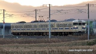 JR西日本 115系瀬戸内色(C-41編成) 西条→西高屋 2014.2