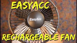 EasyAcc Rechargeable Fan