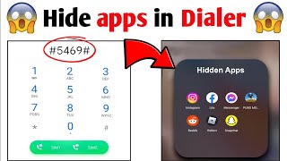 How To Hide Apps on Android 2024 (No Root) || Dialer Vault hide app || how to hide apps and videos