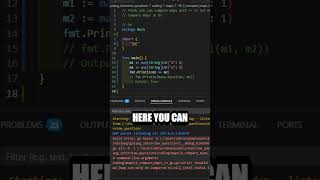 ⚡ Can You Compare Maps in Go? | Golang Interview QnA #shorts