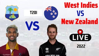 🔴Live: West Indies vs New Zealand Live | WI Vs NZ Live | Live  Commentary by A Moeed