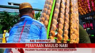 MIMOZATV GORONTALO - RIBUAN WARGA RAMAIKAN PERAYAAN MAULID NABI