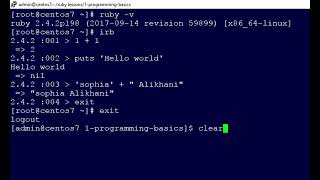 04 #ruby #install #linux