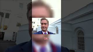Peter Doocy gives a peek at the White House construction #shorts #politics