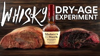 WHISKEY Dry Aged STEAKS Experiment!