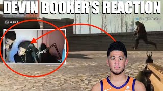 Devin Booker finds out the NBA is Canceled while on a Live Stream.