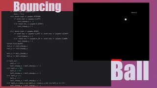 Create a Bouncing Ball Game with Python & Pygame