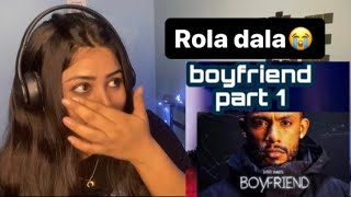 Dino James - Boyfriend Part 1 ft. Benafsha Soonoawalla | REACTION VIDEO |