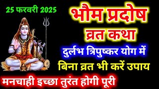 भौम प्रदोष व्रत कथा ।Bhaum Pradosh Vrat Katha । Pradosh Vrat Katha ।भौम प्रदोष व्रत की कथा ।