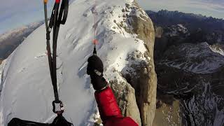 Marmolada Italy paragliding