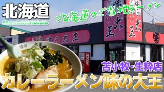 【北海道】苫小牧・味の大王でカレーラーメンを食べたらメチャ美味だった