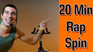 20 Minute Rap Spin Class | Get Fit Done