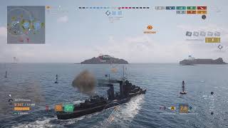 MAHAN 4 KILLS 46K DMG   World of Warships: Legends